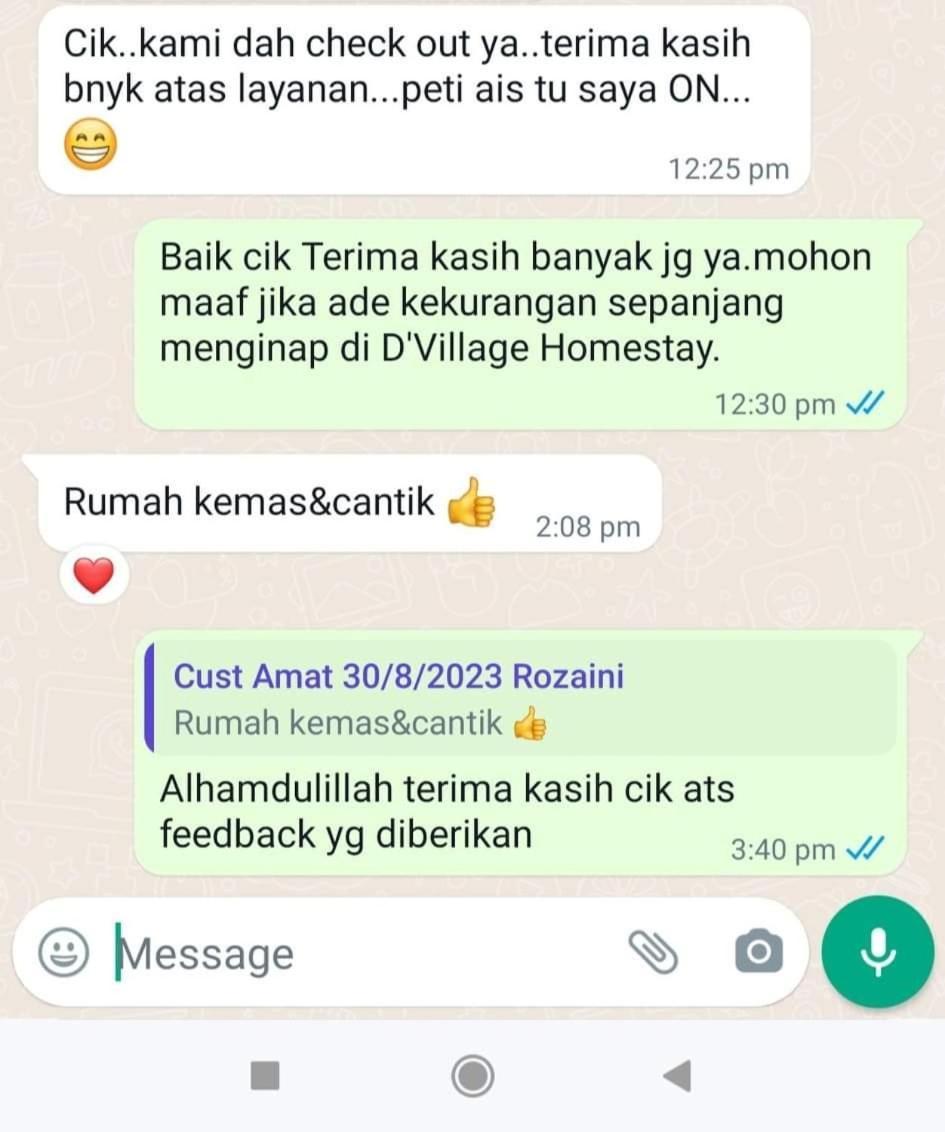 Rumah liburan Dvillage Telok Kemang